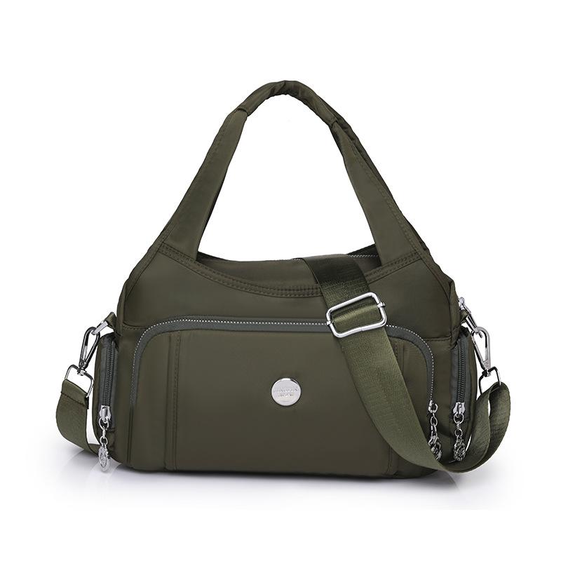 Módní Lehká Dámská Volnočasová Velkokapacitní Voda Odpuzující Nákupní Ruční Taška přes Rameno Crossbody