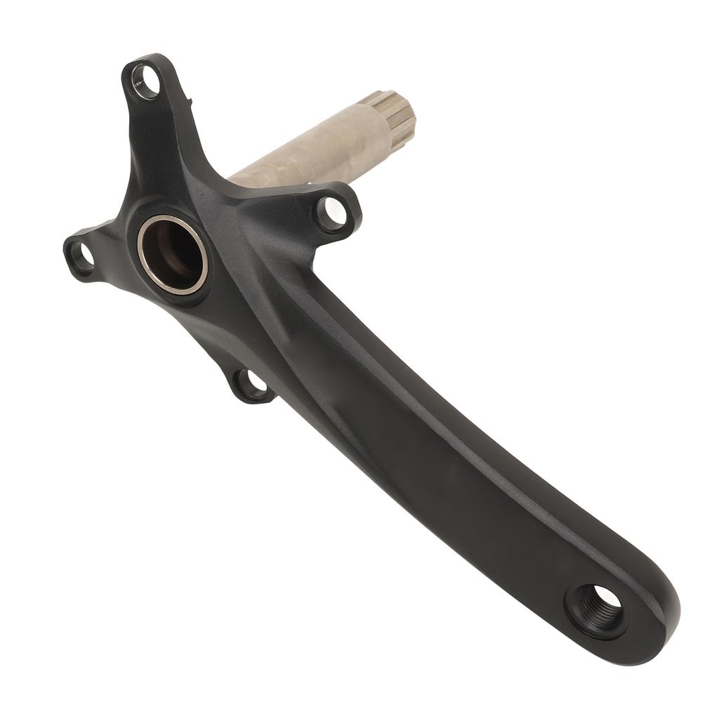 Mountain Bike Crankset Hollow Integrated Aluminum Alloy Lightweight Bike Crank Arm Set for Road Bicycle