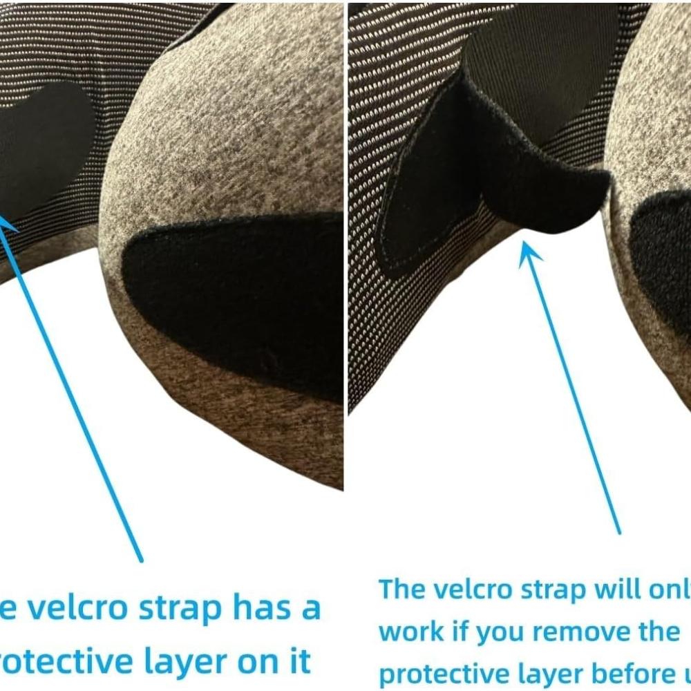 Travel Pillows for Airplanes,Travel Neck Pillow Airplane Memory Foam Travel Pillow Neck Pillow for Traveling Suitable for Airplanes,Offices and Cars