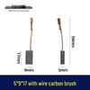 Carbon Brush for Angle Grinder (Item No. 02432) - 5x9x15 with Wire