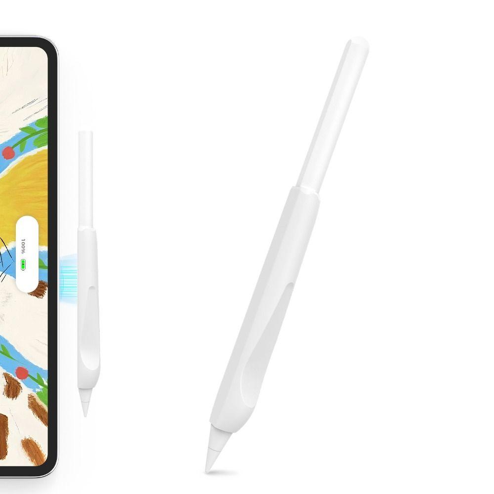 Silicone Pen Grip Flexible Pen Sleeve Touch Pen Protective Cover for Apple Pencil Pro/2 Generation