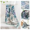 Womens Silk Scarf 2026 Fashion Square Mulberry Decorative Shawl Gift