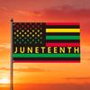 African History Flag Juneteenth USA Flag with 2 Rings, Suitable for Home/Garden/Outdoor/Indoor/Use, Multiple Sizes Available. Wall Banner, Poster Bann