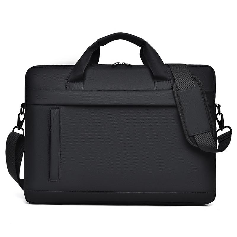 Large Capacity Handheld Laptop Backpack & Business Crossbody Shoulder Briefcase чёрный