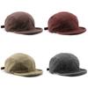 Unisex Gewassen Katoen 5-Panel Pet Vintage Platte Klep Streetwear Kampeerpet