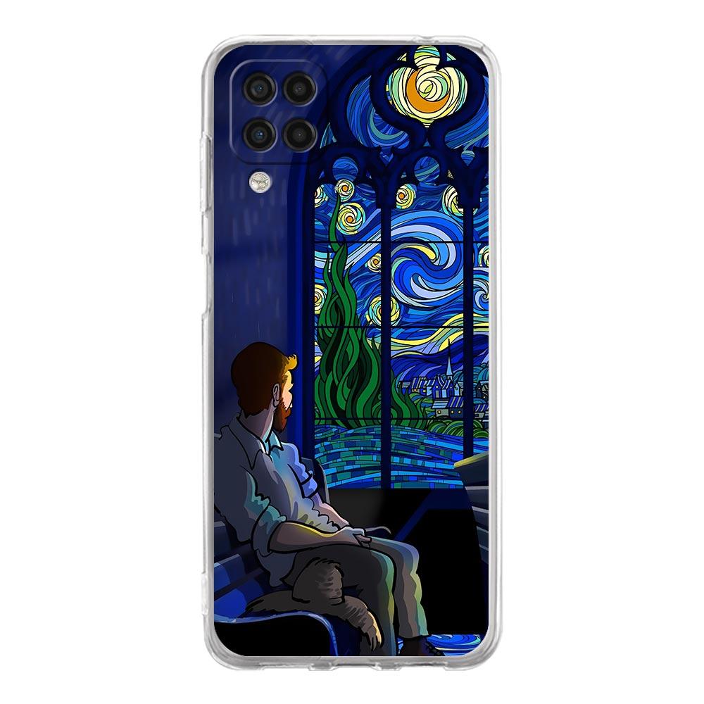 Retro Van Gogh Oil Painting Phone Case For Samsung Galaxy A13 A33 A73 A53 A23 A51 A71 A21S A12 A31 A41 A03S A22 A52 A32 5G Cover
