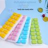 14-Grid Silicone Ice Cube Tray with Lid – Soft Bottom DIY Ice Cream Mold