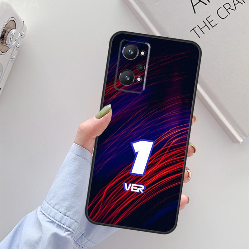 F1 Formula 1 Number For Realme 10 11 Pro Plus GT Neo 5 2T C21Y C30 C31 C33 C35 C55 OnePlus Nord CE 2 3 Lite Case