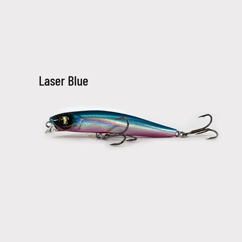 Qiao Yuan 14g Slow Sinking Minnow Lure - Long Cast Stream Fishing Pencil for Asp & Perch