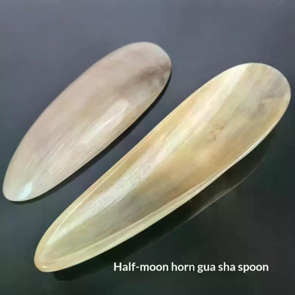 Natural Gua Sha Massager Cow Horns Gua Sha Massage Tool Professional Scraping Board  Massage Tool