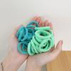 50 Teile/beutel Frauen Elastische Haarband Scrunchie Pferdeschwanz-halter Headwear Gummi Haar Ring Koreanische Mädchen Haar Zubehör
