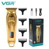 V-965 New Metal Hair Cutting Machine Electric Hair Clipper Barber Professional Cordless Hair Trimmer for Men USB Rechargeable Hair Clipper Shaver