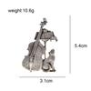 Neue Metall Violine Gitarre Broschen Für Frauen Und Männer 2 Farben Vintage Punk Nette Tier Brosche Pins Schmuck Weihnachten geschenk