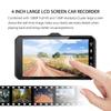 1080P 4-inch Touch Screen Dual Lens Front And Rear Optional Car DVR Dash Cam for Cars Night Vision Video Recorder Black Box