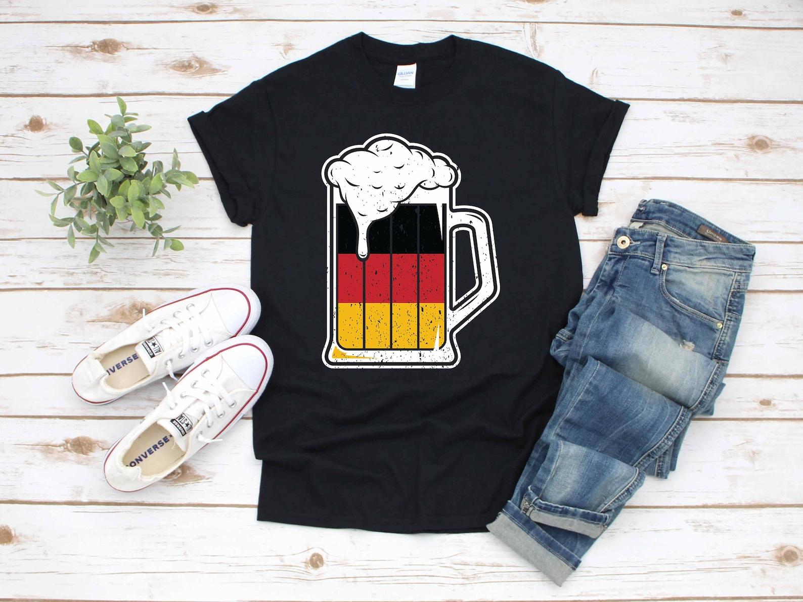 Oktoberfest Beer Germany Flag / T-Shirt / Tank Top / T-shirt /T-shirt / Apparel Gift 3XL