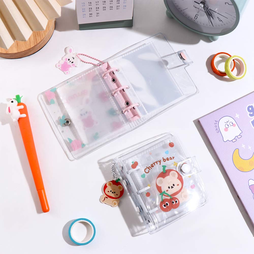 Planner 3 Hole Hand Book Mini Photo Album Loose Leaf Notebook Binder Ring Notebook Binder Notebook
