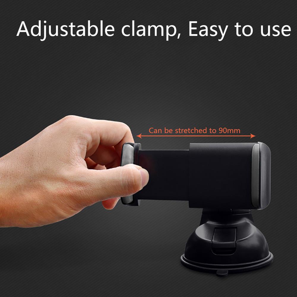 Universal Sucker Car Phone Holder 360° Degree Windshield Car Dashboard Mobile Cell Support Bracket GPS Holder for Smartphones