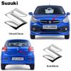 ABS S Logo Kryt pro styling auta Odznak na přední mřížku Samolepka s emblémem na zadní kufr Pro Suzuki Grand Swift Jimny Vitara Baleno SX4 Příslušenství