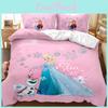Cartoon Frozen 3d Characters Bedding Set Quilt Duvet Cover With Pillowcase