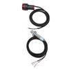 LED Tachometer Hall Proximity Switch Magnet Sensor 4 Digit Red RPM Speed Meter NPN for Ship Distribution Box Control
