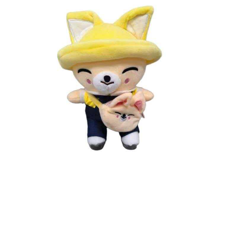 Stray Kids Plush Pendant: Cute SKZ Spring Kindergarten Card Holder Doll