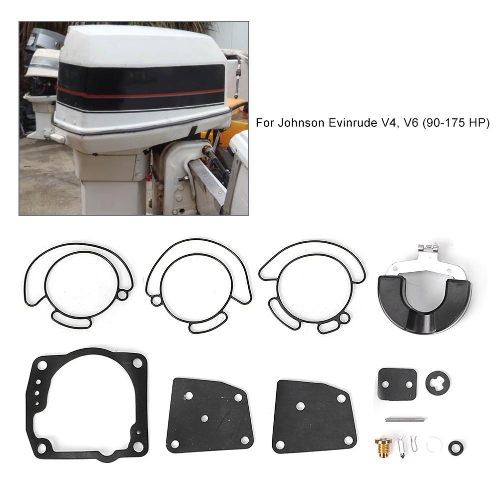 Vergaser Vergaser-Kit Zubehör passend für Johnson Evinrude V4, V6 (90 175 PS)