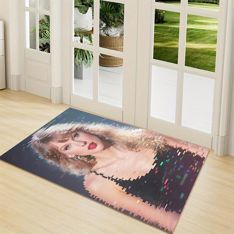 1Pc Winter Performance Pink Carpet Rug Customizable Soft Washable Antislip Home Living Room Sofa Mats Personalized Rug 0917182