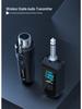 Kusster Guitar Converter: Wired to Wireless Microphone Handheld 2.4G Transmission System, Rechargeable