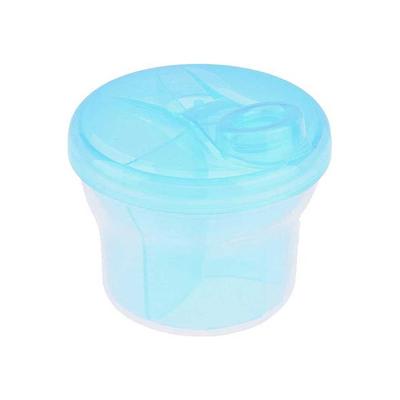 PP Silicone Baby Milk Powder Formula Dispenser Solid Color Portable Reusable Washable Outdoor Snack Container Box Case