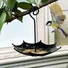 Decorative Bird Feeder Umbrella Outdoor Hanging Open for Balcony Garden Backyard
