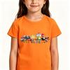 2026NEW The Creature Cases Kids T-shirt 100% Cotton Cartoon Print 2-12 Years Unisex Fashion Soft Short Sleeve O Neck Casual Tops