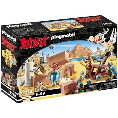 PLAYMOBIL 71268 Numerobis Et La Bataille Du Palais, Siège Des Romains, 56 Pièces, Astérix