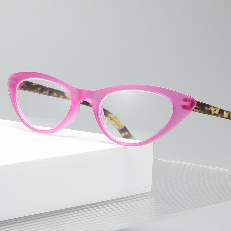 Fashion Ladies Reading Glasses Vintage Cat Eye Frame Leopard Color Presbyopia Eyeglasses Finished Hyperopia Eyewear Diopter