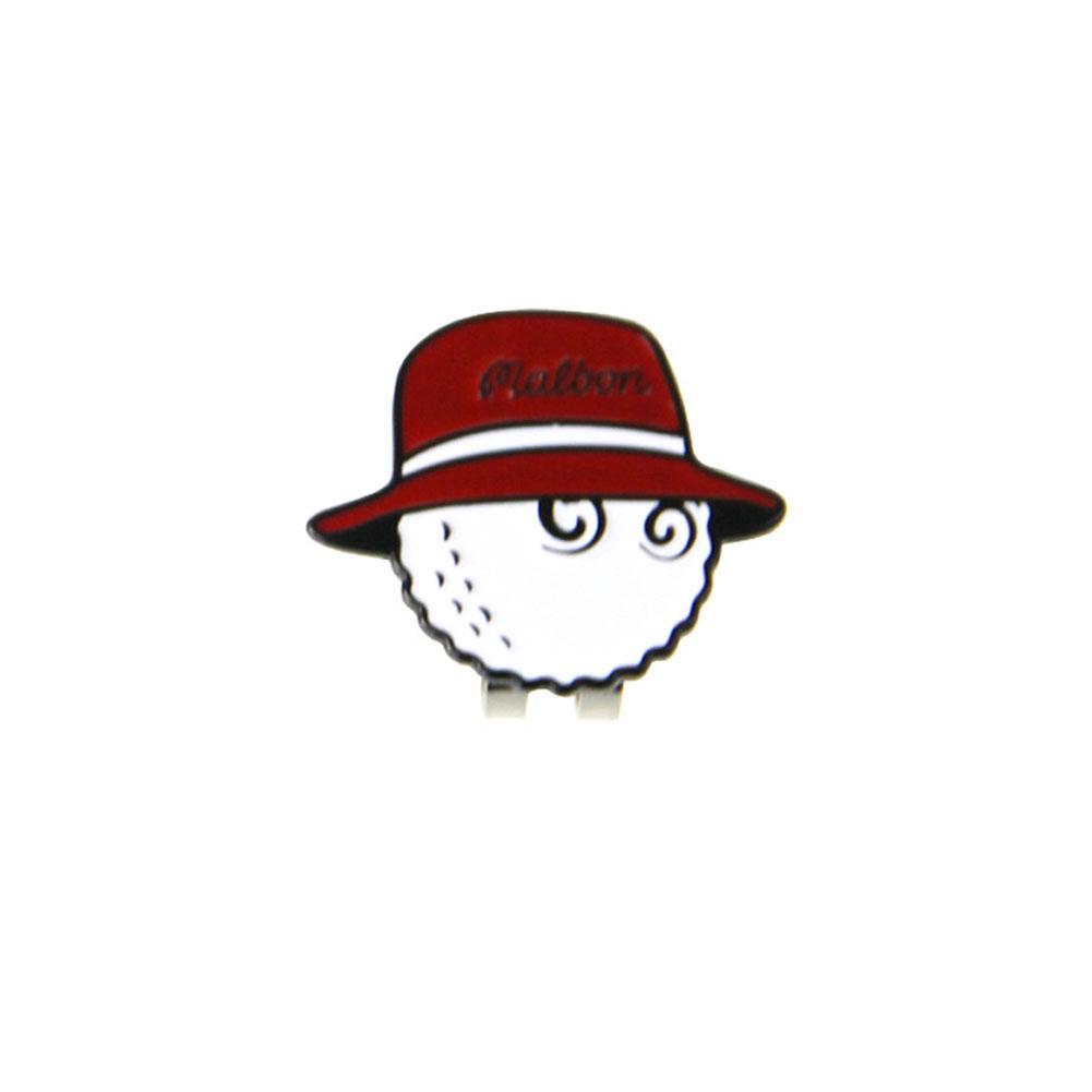 Clip per cappello da golf Segnalini da golf Magnetici staccabili Lega di zinco Antiruggine Etichette per palline Regali per cintura tasca
