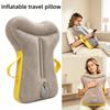 Inflatable Travel Pillow, Portable, Lightweight, Inflatable Hugging Neck Pillow, High-Speed Rail, Airplane, Office Nap Pillow