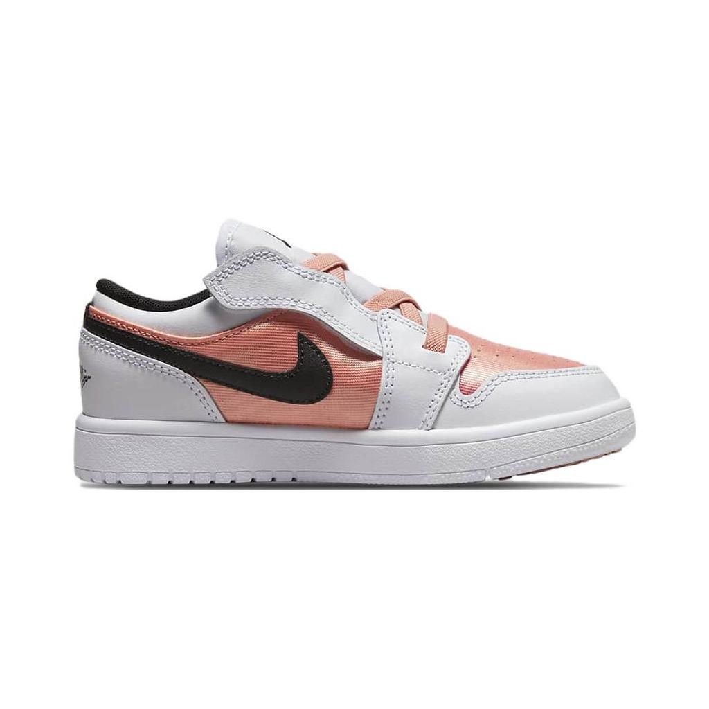 Air Jordan 1 Low ALT PS Light Madder Root Kids Sneakers Pink Black White DM8966-801