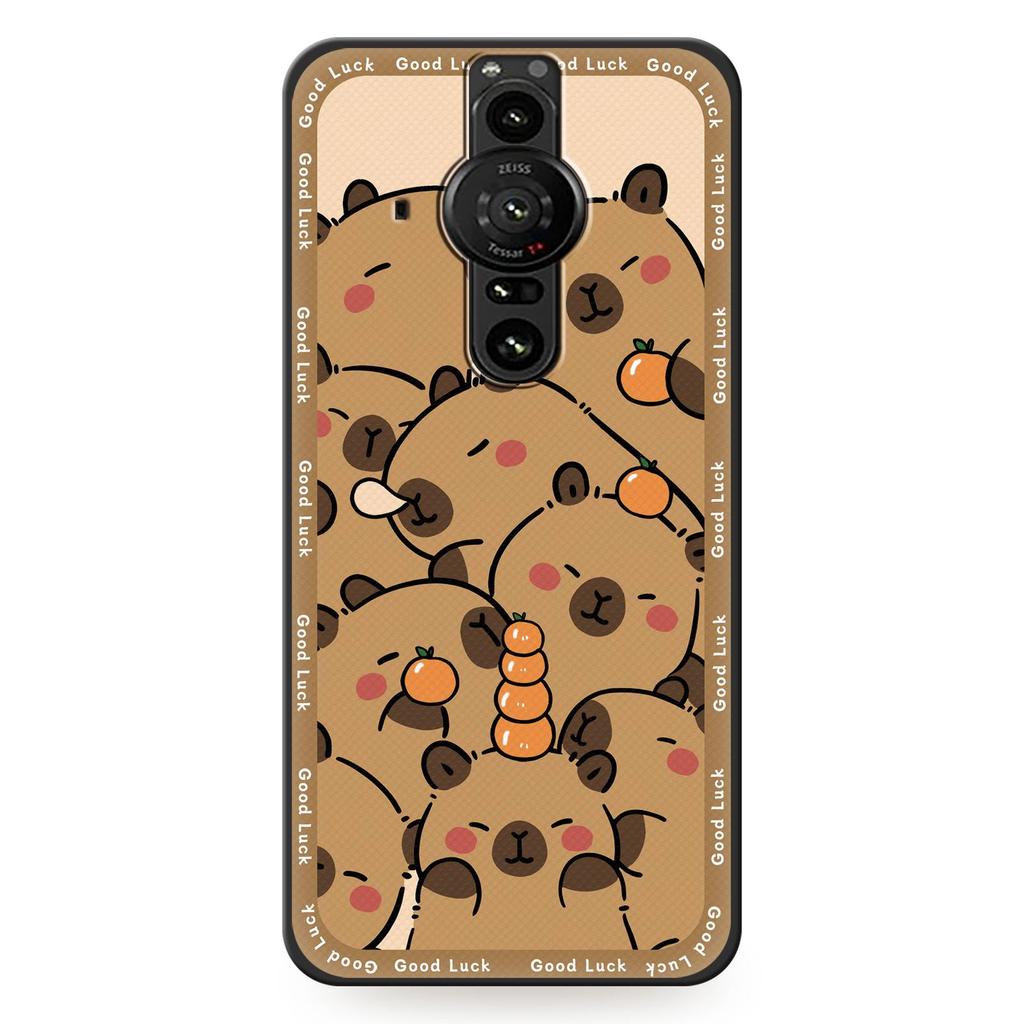 Soft Case Fashion Design Phone Case For Sony Xperia Pro-I Durable Back Cover Shockproof Phone Pouch Graffiti Waterproof