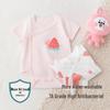 Babyprints 2-Piece Short Sleeve Cotton Bodysuit Set