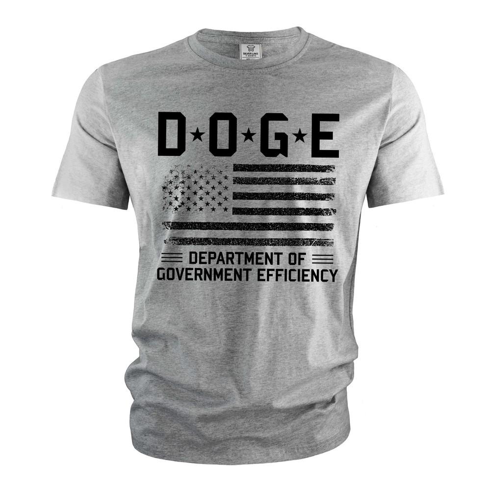 

Смешная политическая футболка Футболка Департамента правительственной эффективности Патриотическая футболка США 4XL
