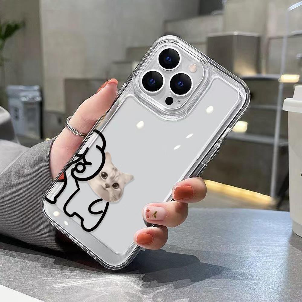 Drop-Proof Phone Case for iPhone 11 12 13 14 15 16 iPhone 14 15 16 Pro Max Samsung A16 A35 A36 A54 A55 S25 Xiaomi 11T