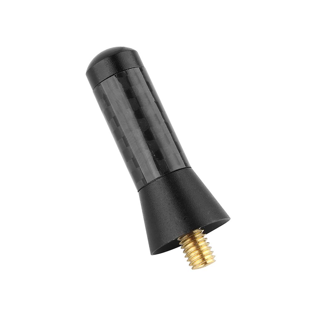 3.5cm Carbon Fiber Screw Aluminum Car Short Decoration Antenna Universal