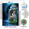 Cross Stitch Kit DIY Diamond Embroidery Girl In Hourglass Bottle Diamond Painting Home Decor