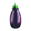 Stage Vegetables Eggplant Role Play Suit for Adult Men Women Halloween Christmas Party Cosplay Digital Printing Costume Outit