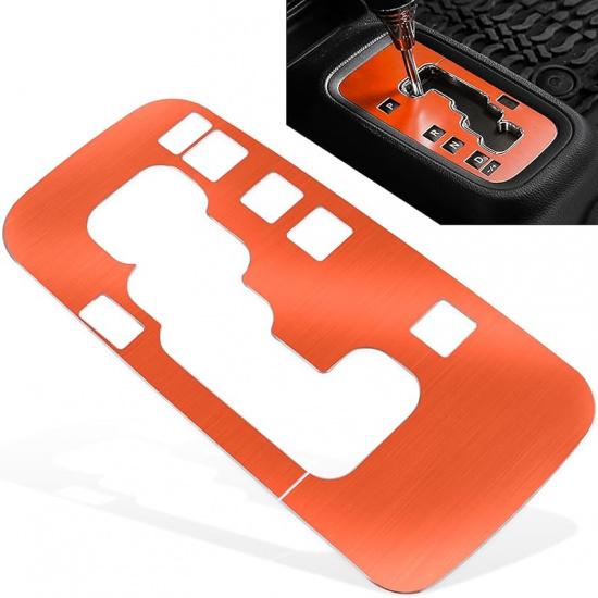 Trim Gear Frame Cover Gear Shift Box Cover for Jeep Wrangler 2012-2018 JK JKU Sport Sahara Freedom Rubicon Unlimited Gear Shift Panel Cover Trim