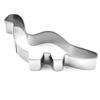 Animal Baking Cutter Easy Release Stainless Steel Dinosaur Shape DIY Baking Cutter Mold for Cake Cookies Pastry 4pcs
