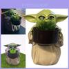Baby Yoda Star Wars Keramik Blumentopf für Sukkulenten und Miniaturgarten Dekoration