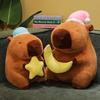 Sleep Hat Goodnight Capybara Doll Star Capybara Fluffty Doll Capybara Plush Toy  Home Decor