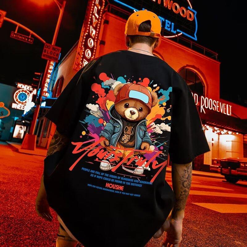 Pánské tričko s 3D potiskem tygra Letní ležérní trička s krátkým rukávem Módní Pánské Dámské Unisex oblečení Volné Oversized tričko pro muže