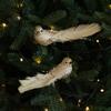 Colorful Foam Christmas Birds Ornament Artificial Simulated Christmas Tree Decoration Handmade Birds Decorative Props Christmas