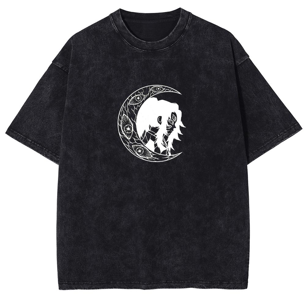 Kanroji Mitsuri Kawaii Graphic T-shirt Anime Demon Slayer Tshirt Men Women Washed T Shirts Harajuku Male Manga Cotton Tops